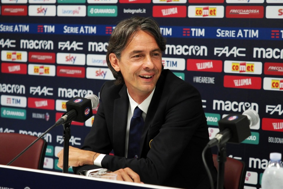 Filippo Inzaghi na klop Salernitane