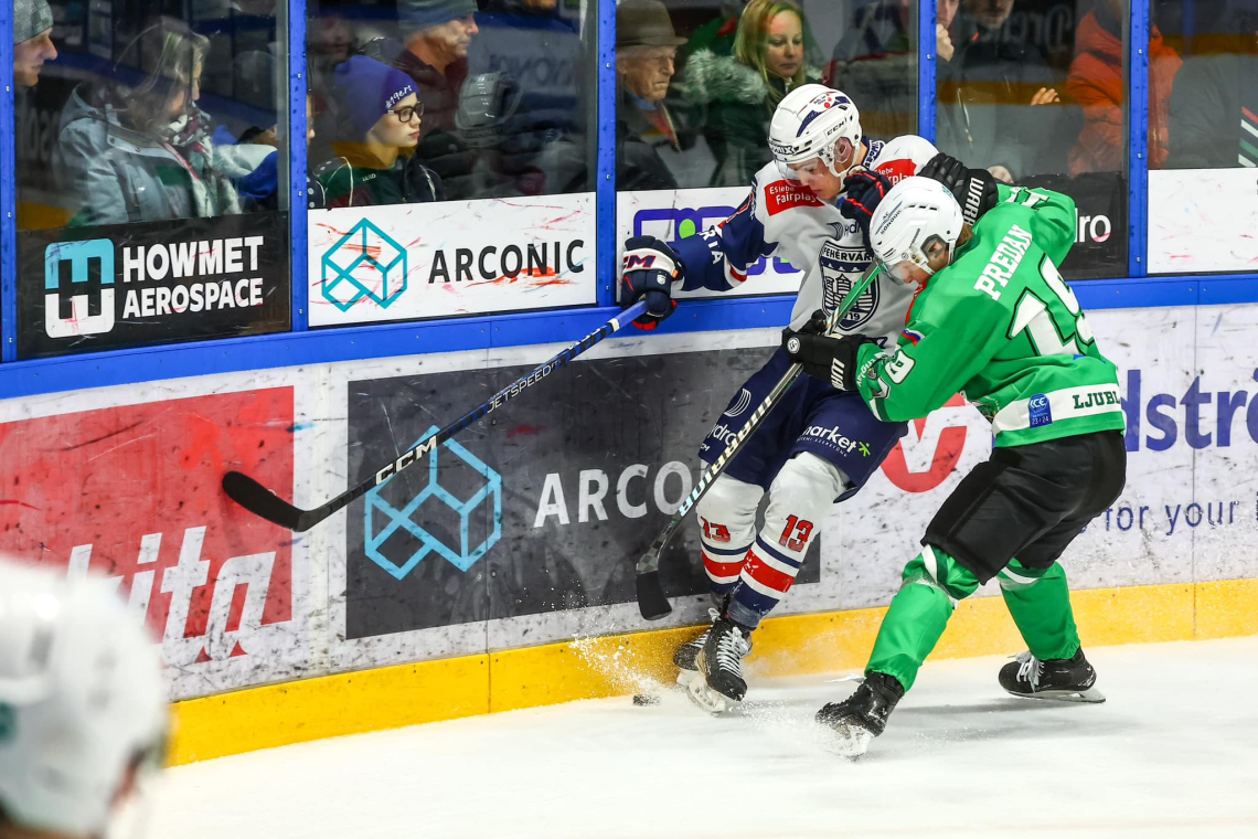 Hokejisti SŽ Olimpije so v gosteh premagali Fehervar s 5:1
